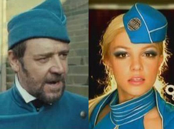 Russell Crowe, Britney Spears Russell Crowe, Britney Spears